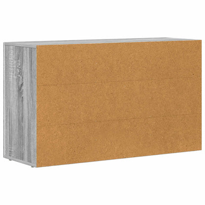 Sideboard ELST Grey Sonoma 100 x 35 x 59 cm Engineered Wood