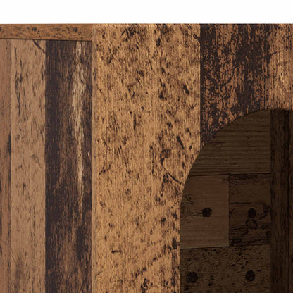 Sideboard ELST Old Wood 100 x 35 x 59 cm Engineered Wood