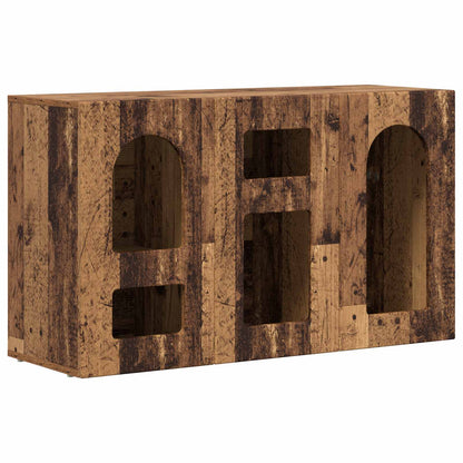 Sideboard ELST Old Wood 100 x 35 x 59 cm Engineered Wood