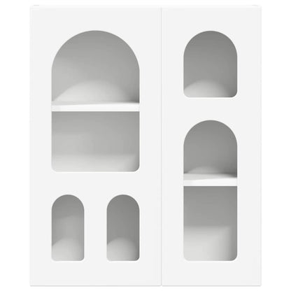 Hanging Cabinet ELST White 59 x 20 x 71.5 cm Engineered Wood