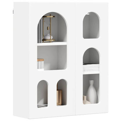Hanging Cabinet ELST White 59 x 20 x 71.5 cm Engineered Wood