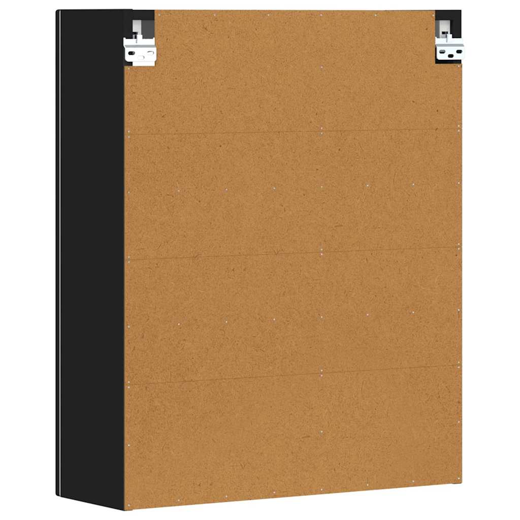 Hanging Cabinet ELST Black 59 x 20 x 71.5 cm Engineered Wood