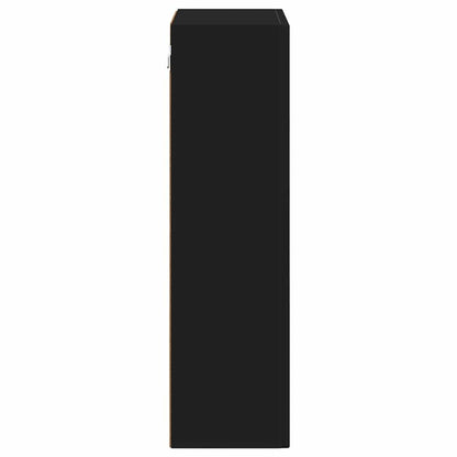 Hanging Cabinet ELST Black 59 x 20 x 71.5 cm Engineered Wood