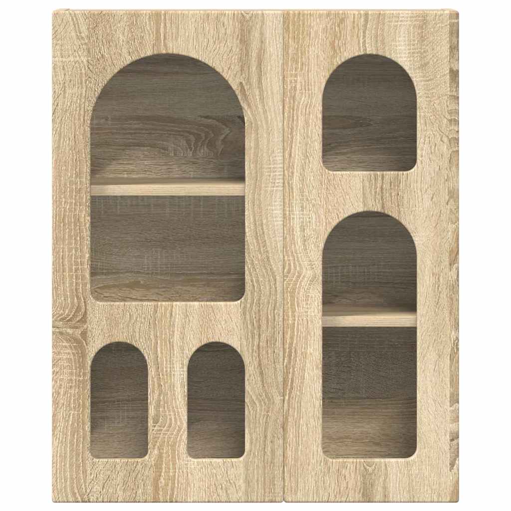 Hanging Cabinet with Shelf ELST Sonoma Oak 59 x 20 x 71.5 cm