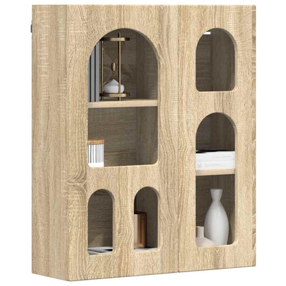 Hanging Cabinet with Shelf ELST Sonoma Oak 59 x 20 x 71.5 cm