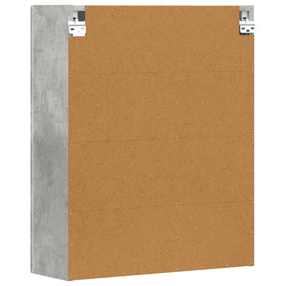 Hanging Cabinet with Shelf ELST Concrete Grey 59 x 20 x 71.5 cm