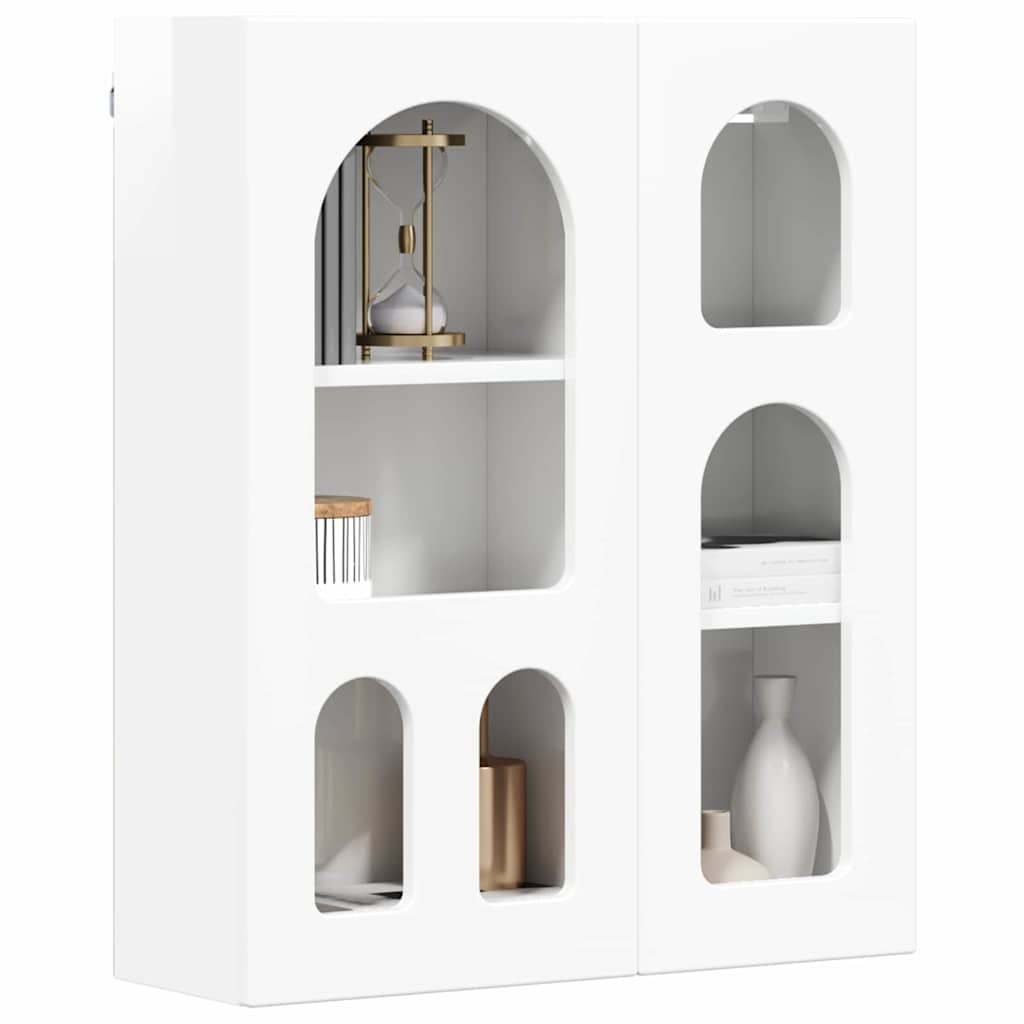 Hanging Cabinet ELST High Gloss White 59 x 20 x 71.5 cm