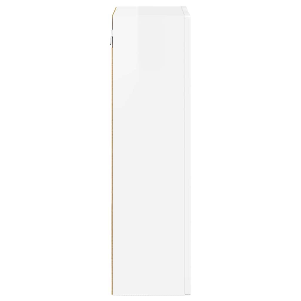 Hanging Cabinet ELST High Gloss White 59 x 20 x 71.5 cm