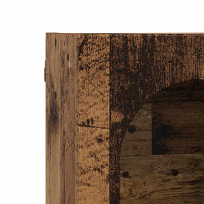 Hanging Cabinet ELST Old Wood 59 x 20 x 71.5 cm Engineered Wood