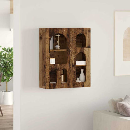 Hanging Cabinet ELST Old Wood 59 x 20 x 71.5 cm Engineered Wood
