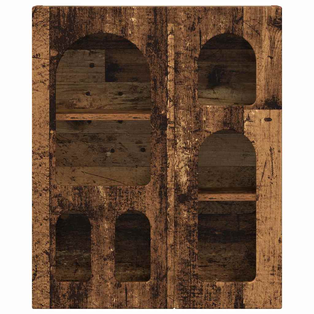 Hanging Cabinet ELST Old Wood 59 x 20 x 71.5 cm Engineered Wood