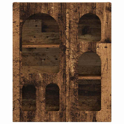 Hanging Cabinet ELST Old Wood 59 x 20 x 71.5 cm Engineered Wood
