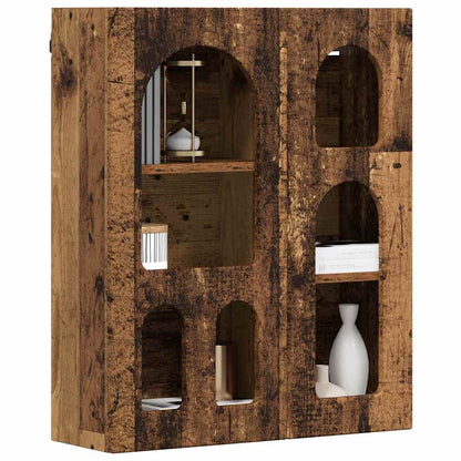Hanging Cabinet ELST Old Wood 59 x 20 x 71.5 cm Engineered Wood
