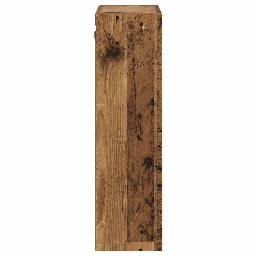 Hanging Cabinet ELST Old Wood 59 x 20 x 71.5 cm Engineered Wood