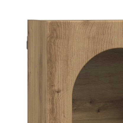 Hanging Cabinet with Shelf ELST Artisan Oak 59 x 20 x 71.5 cm