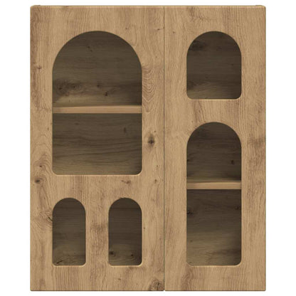 Hanging Cabinet with Shelf ELST Artisan Oak 59 x 20 x 71.5 cm