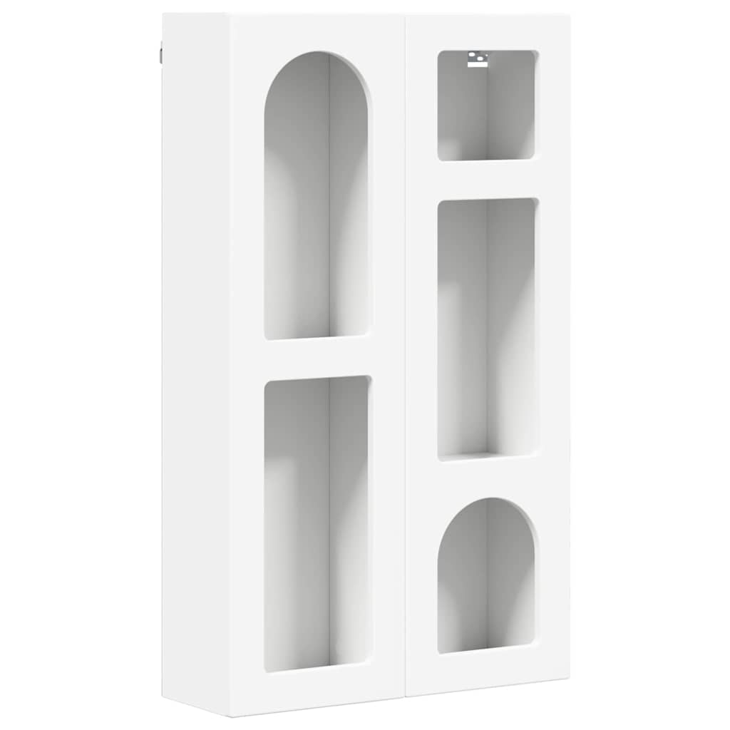 Hanging Cabinet ELST White 59 x 20 x 100 cm Engineered Wood