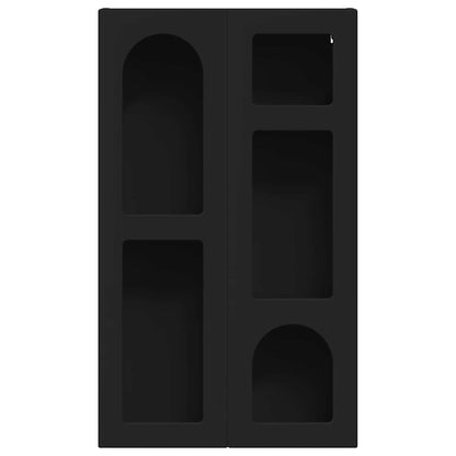 Hanging Cabinet ELST Black 59 x 20 x 100 cm Engineered Wood
