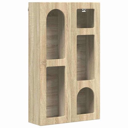 Hanging Cabinet with Shelf ELST Sonoma Oak 59 x 20 x 100 cm