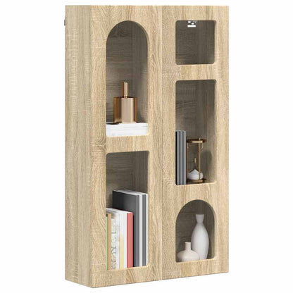 Hanging Cabinet with Shelf ELST Sonoma Oak 59 x 20 x 100 cm