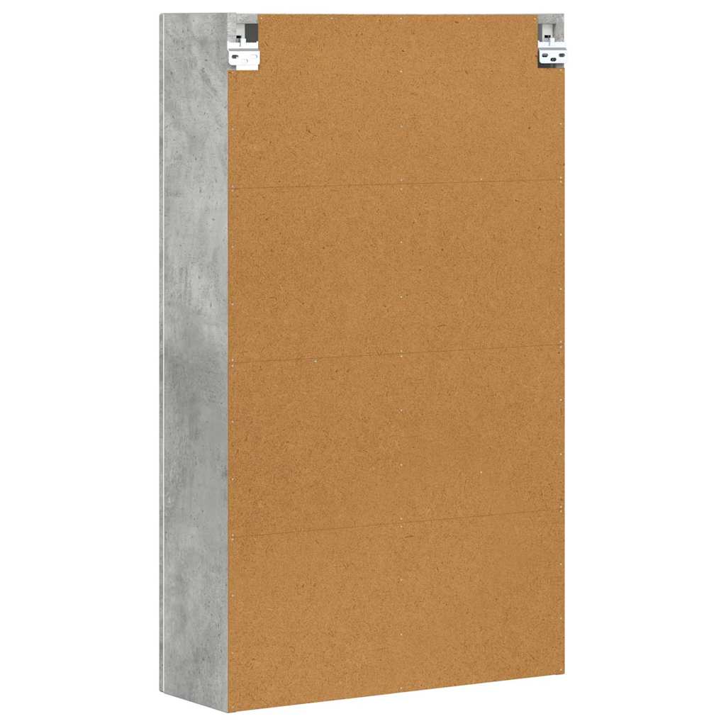 Hanging Cabinet with Shelf ELST Concrete Grey 59 x 20 x 100 cm