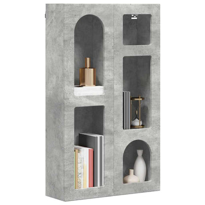 Hanging Cabinet with Shelf ELST Concrete Grey 59 x 20 x 100 cm
