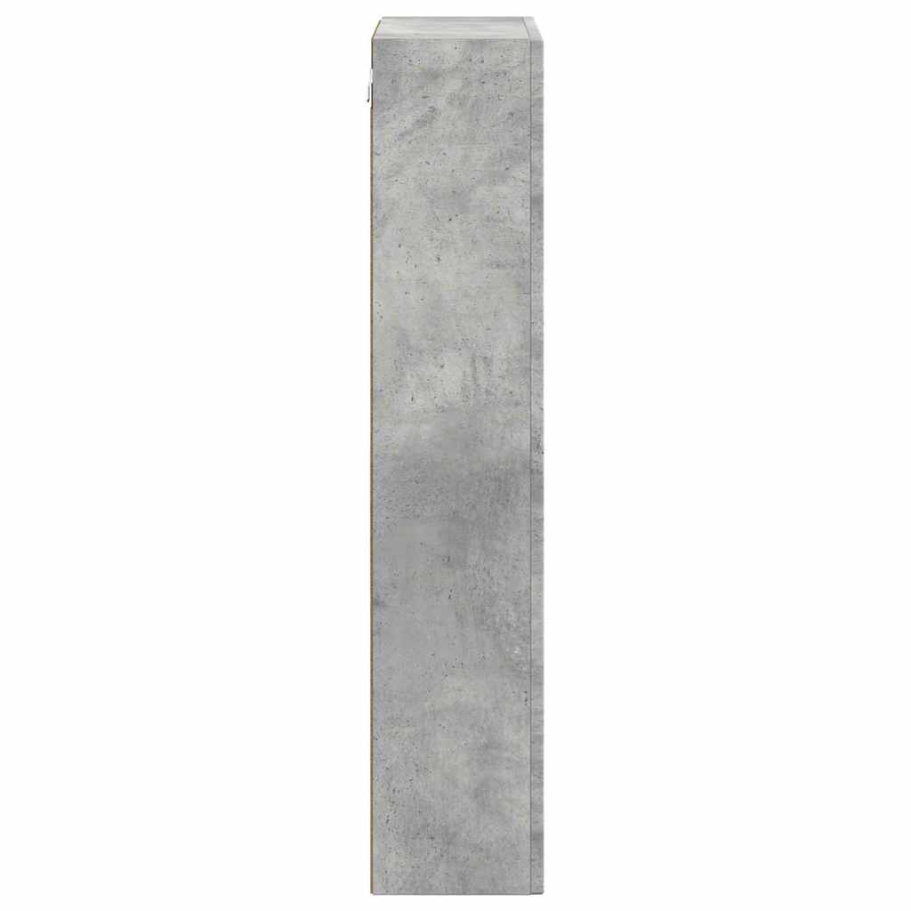 Hanging Cabinet with Shelf ELST Concrete Grey 59 x 20 x 100 cm