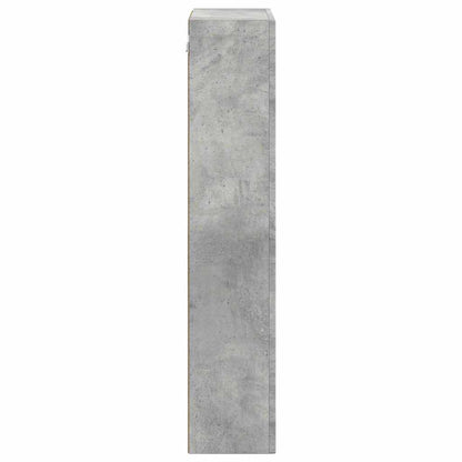 Hanging Cabinet with Shelf ELST Concrete Grey 59 x 20 x 100 cm