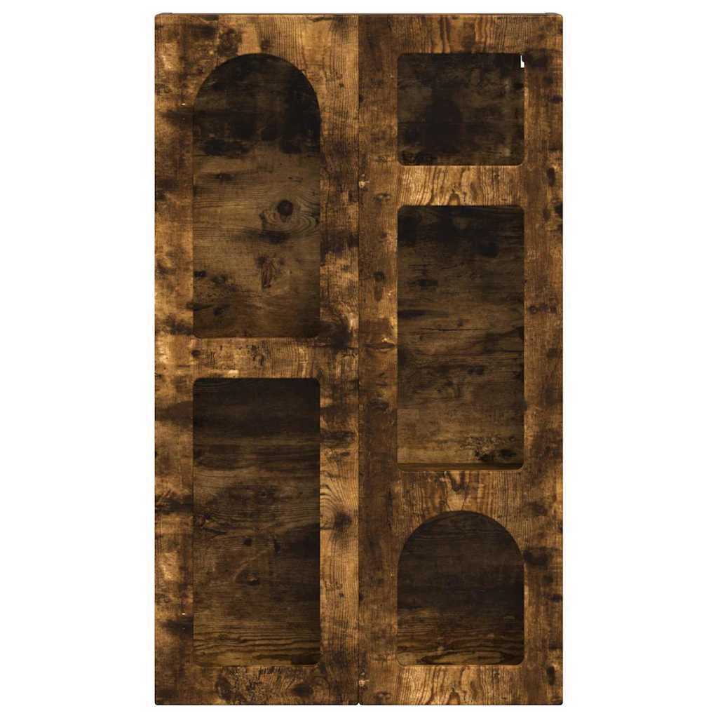 Hanging Cabinet with Shelf ELST Smoked Oak 59 x 20 x 100 cm