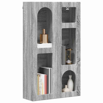 Hanging Cabinet with Shelf ELST Grey Sonoma 59 x 20 x 100 cm