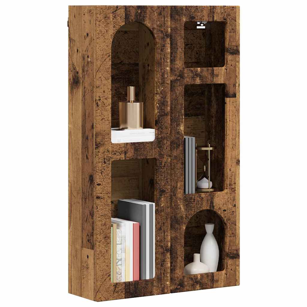 Hanging Cabinet ELST Old Wood 59 x 20 x 100 cm Engineered Wood