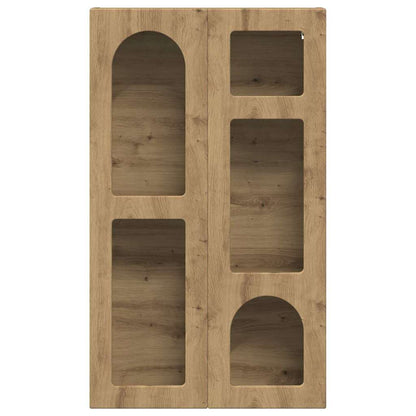 Hanging Cabinet with Shelf ELST Artisan Oak 59 x 20 x 100 cm