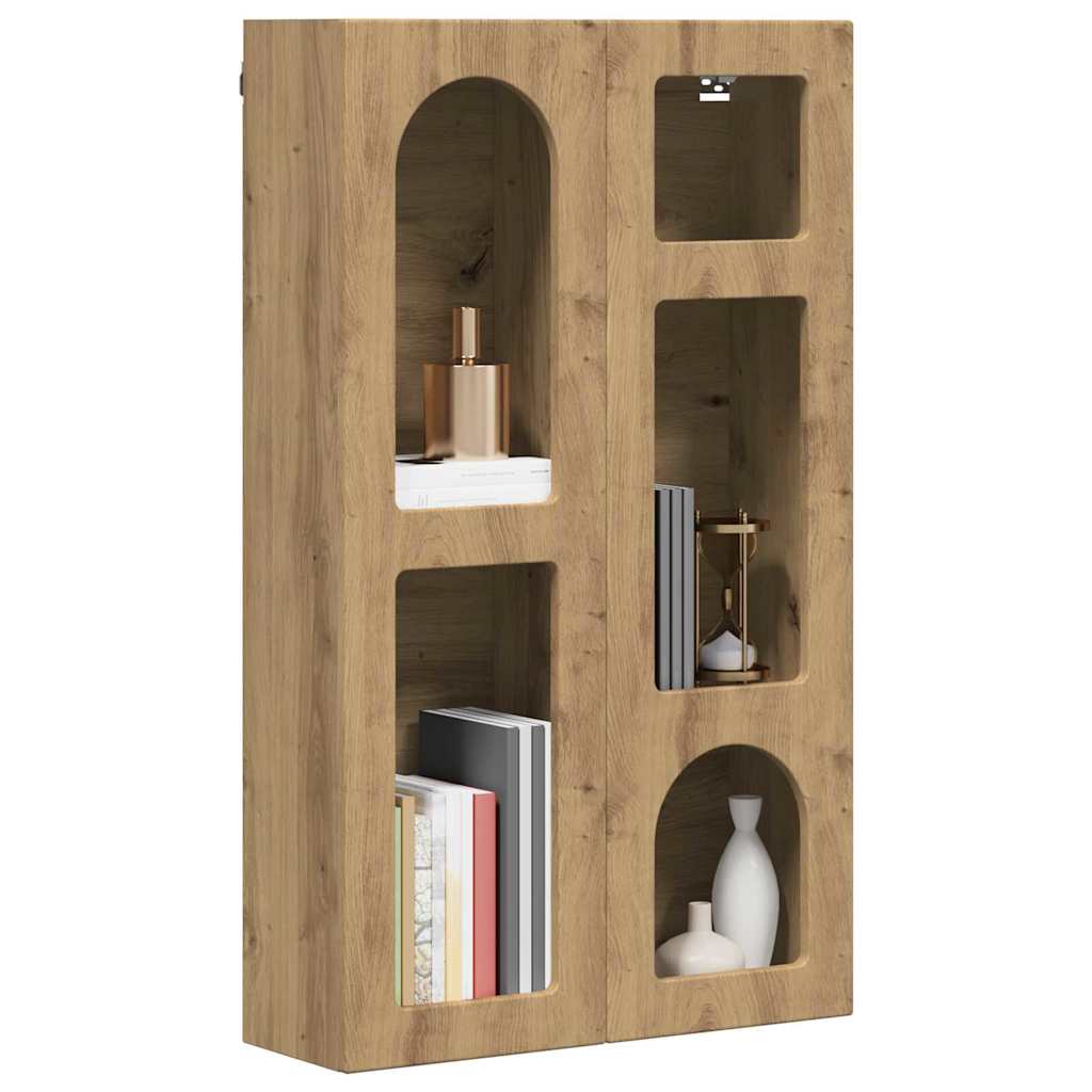 Hanging Cabinet with Shelf ELST Artisan Oak 59 x 20 x 100 cm