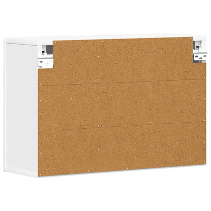 Hanging Cabinet ELST White 60 x 20 x 40 cm Engineered Wood