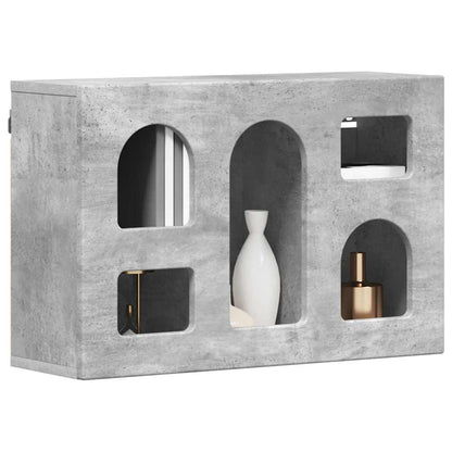 Hanging Cabinet with Shelf ELST Concrete Grey 60 x 20 x 40 cm
