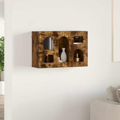 Hanging Cabinet ELST Smoked Oak 60 x 20 x 40 cm Engineered Wood