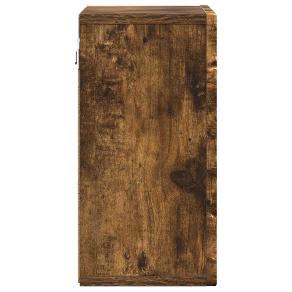 Hanging Cabinet ELST Smoked Oak 60 x 20 x 40 cm Engineered Wood