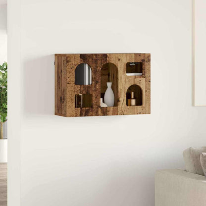 Hanging Cabinet ELST Old Wood 60 x 20 x 40 cm Engineered Wood