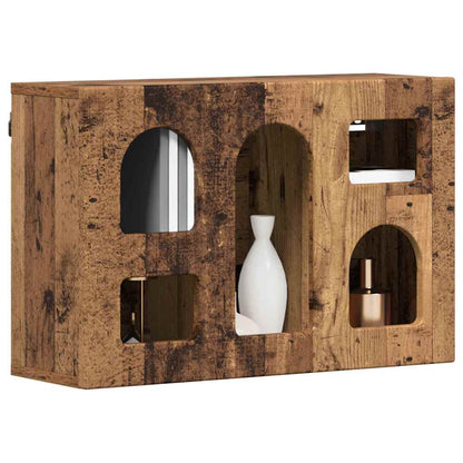 Hanging Cabinet ELST Old Wood 60 x 20 x 40 cm Engineered Wood