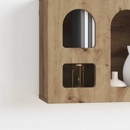 Hanging Cabinet with Shelf ELST Artisan Oak 60 x 20 x 40 cm
