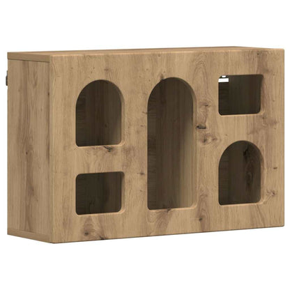 Hanging Cabinet with Shelf ELST Artisan Oak 60 x 20 x 40 cm