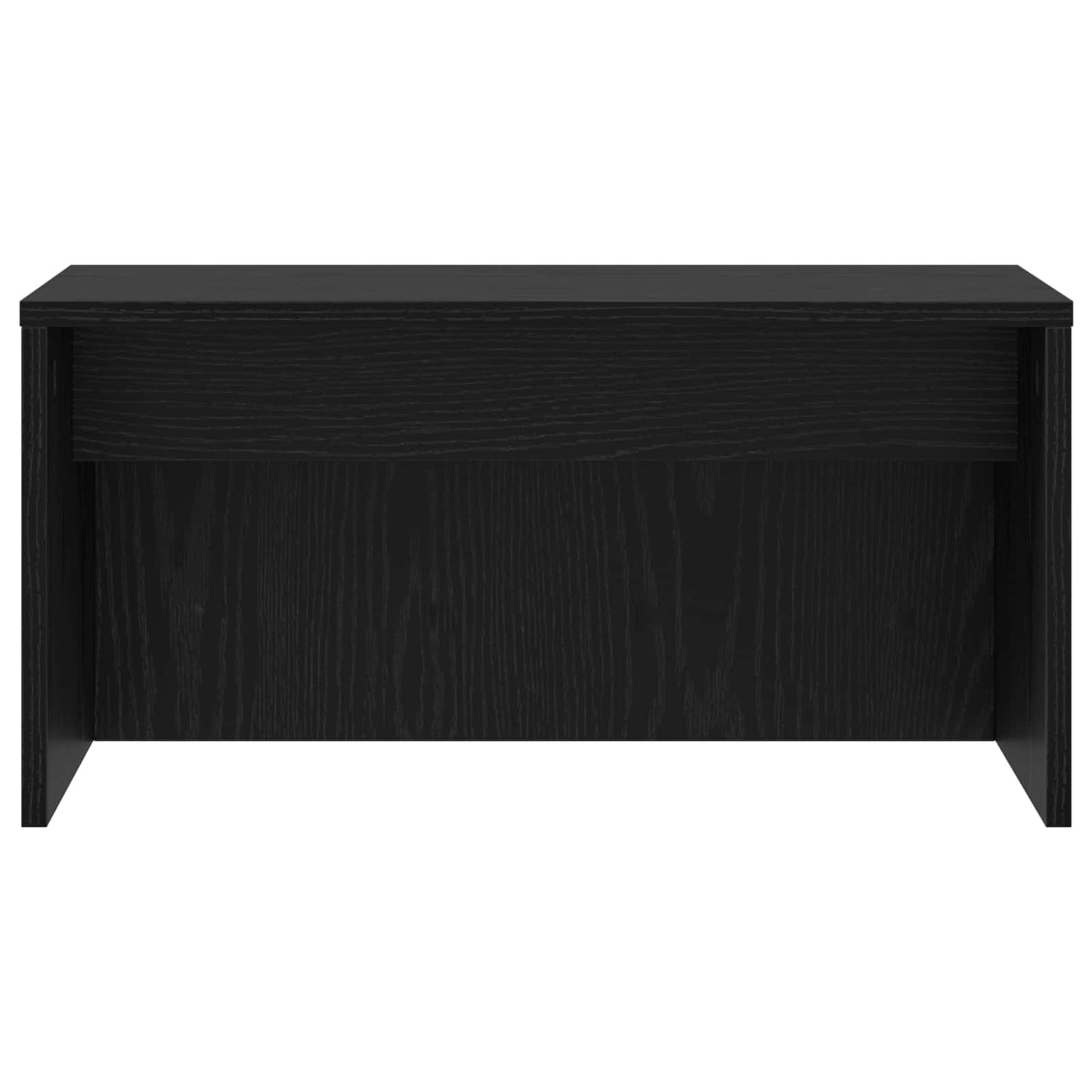 Wall-Mounted Desk Black Oak 60 x 45 x 30 cm Engineered Wood