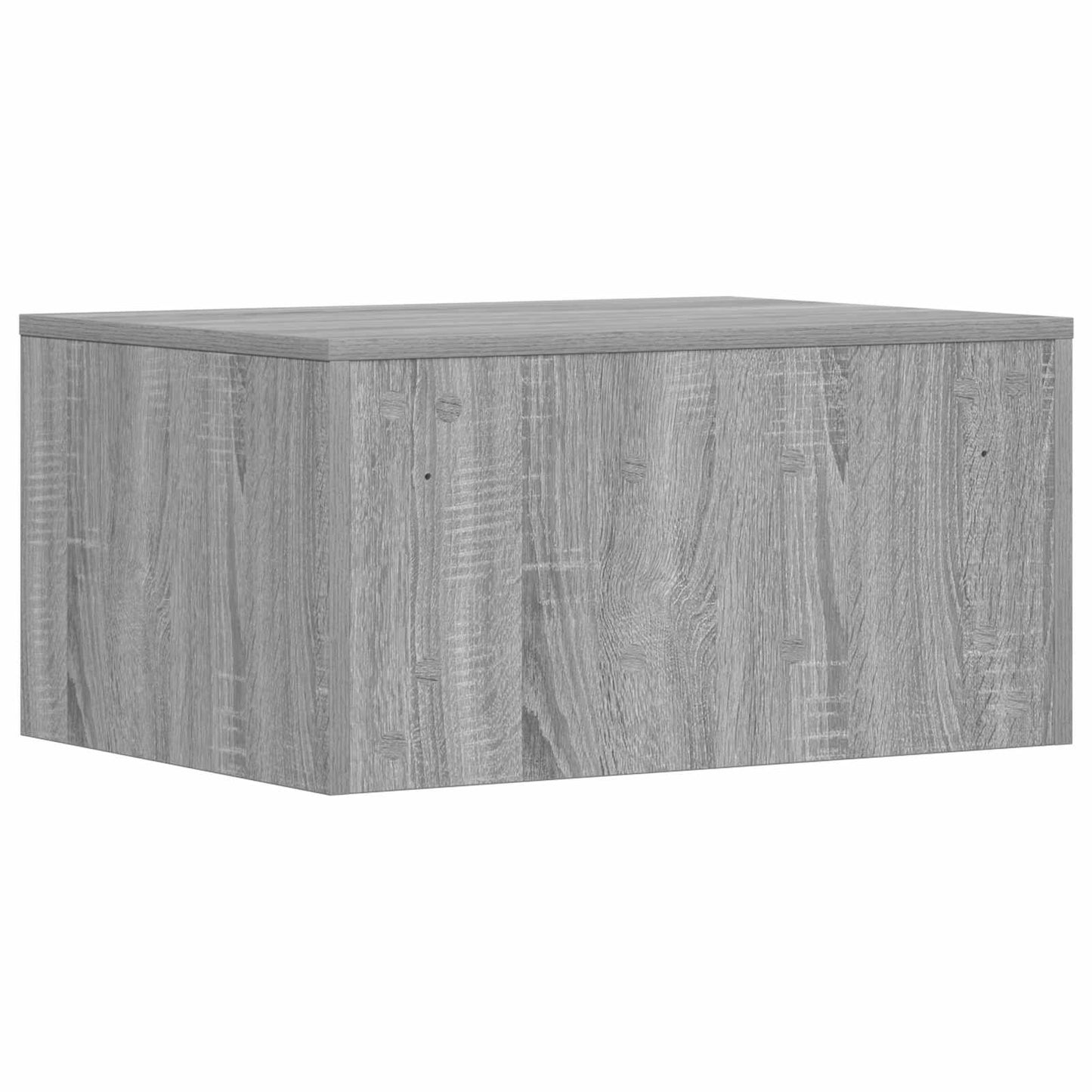 Wall-Mounted Desk Grey Sonoma 60 x 45 x 30 cm Engineered Wood
