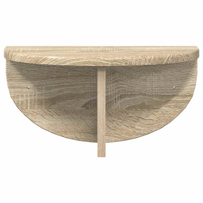 Wall Shelf Sonoma Oak 38 x 19 x 19 cm Engineered Wood