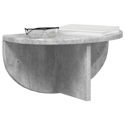 Wall Shelf Concrete Grey 38 x 19 x 19 cm Engineered Wood