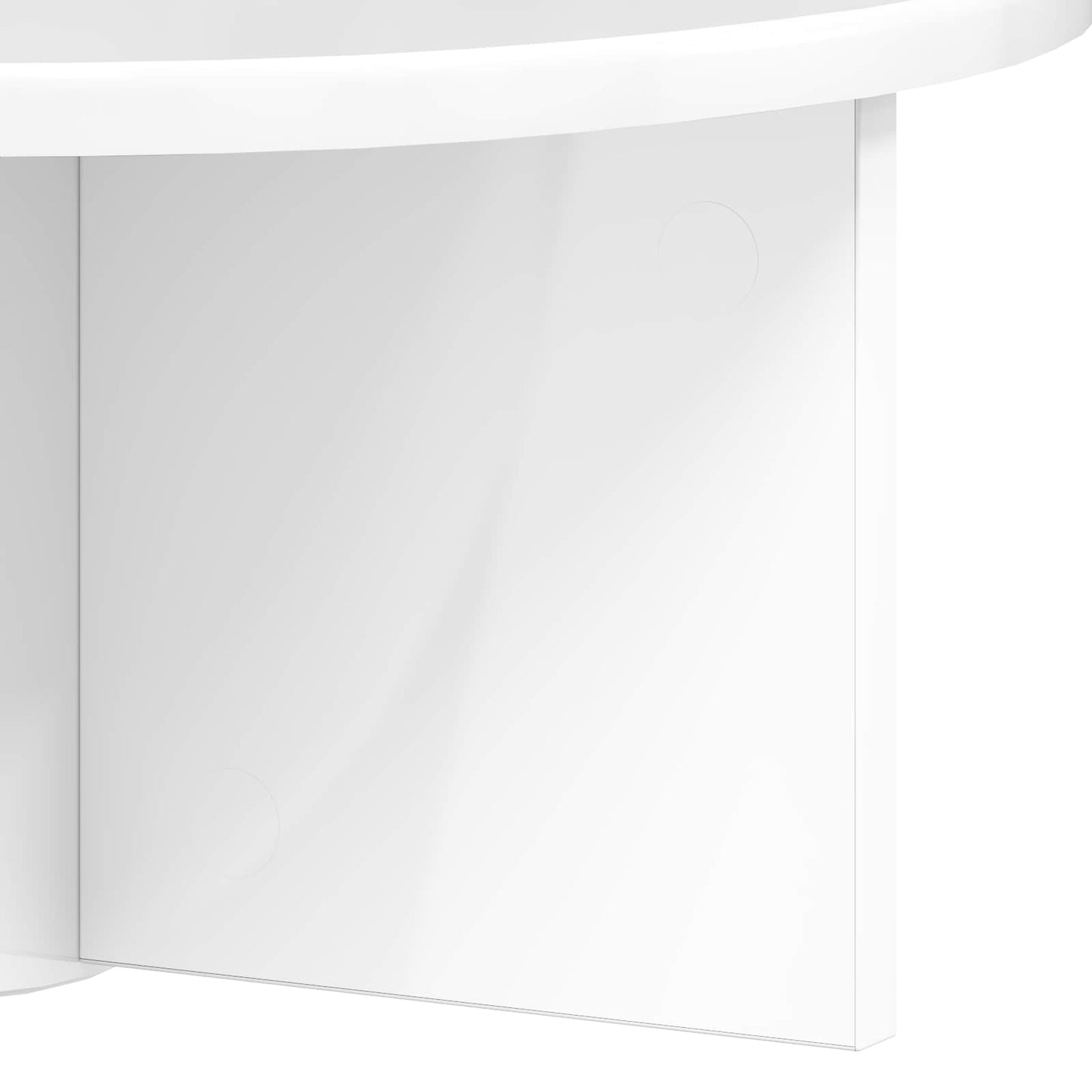 Wall Shelf High Gloss White 38 x 19 x 19 cm Engineered Wood