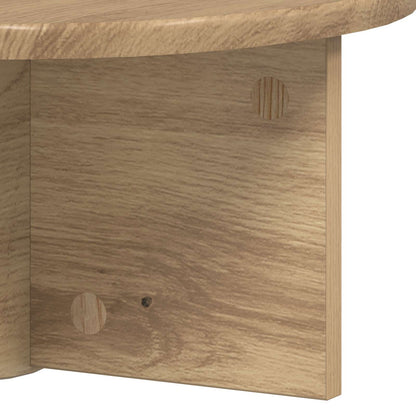 Wall Shelf Wall-Mounted Artisan Oak 38 x 19 x 19 cm