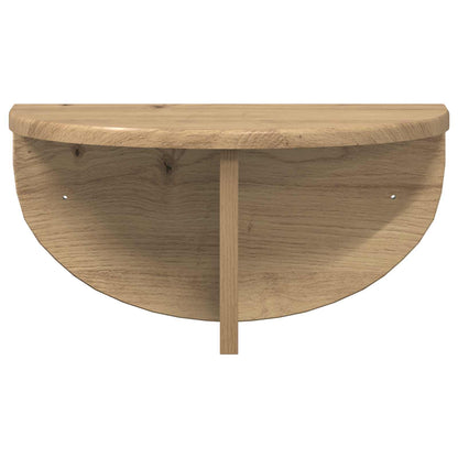 Wall Shelf Wall-Mounted Artisan Oak 38 x 19 x 19 cm