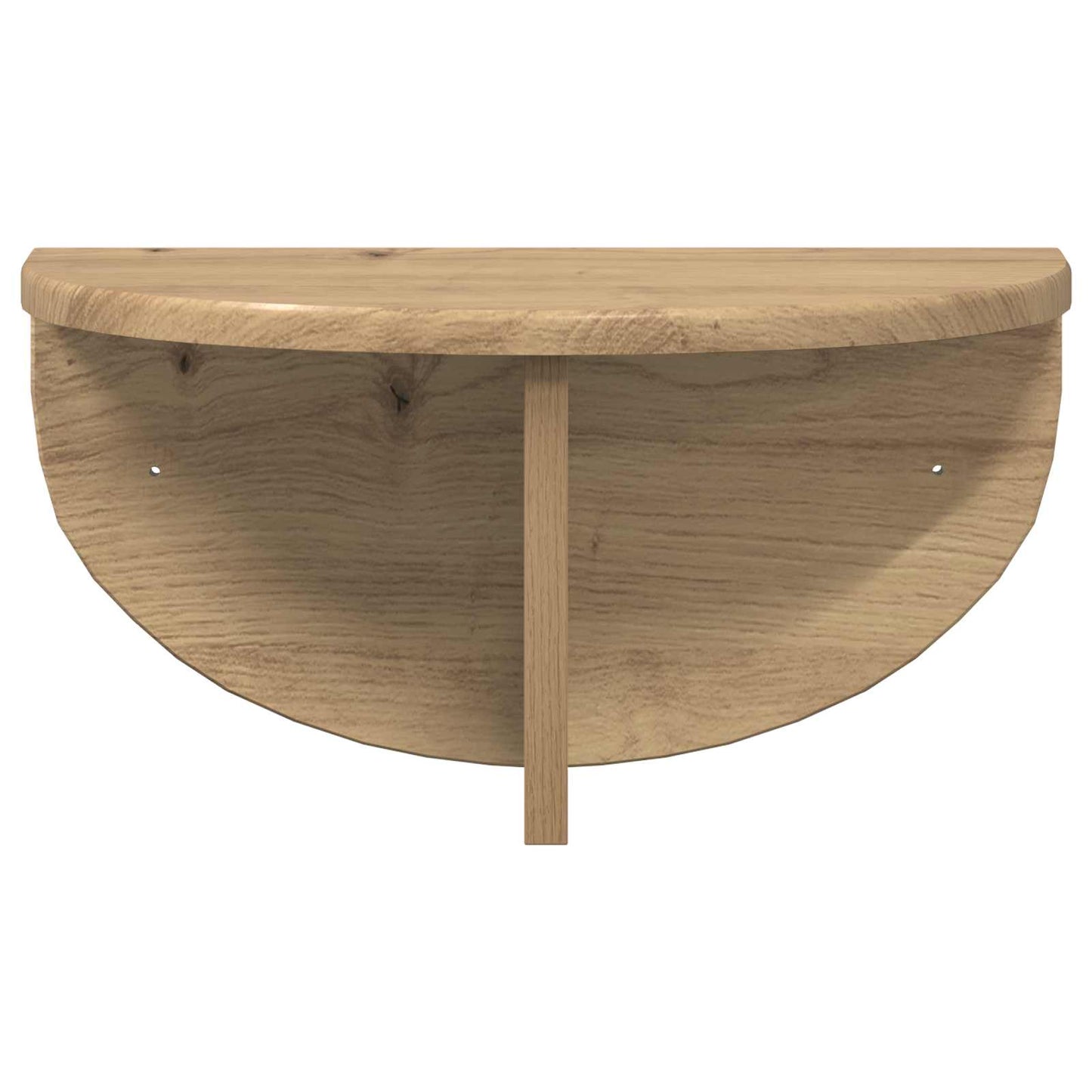 Wall Shelf Wall-Mounted 2 pcs Artisan Oak 38 x 19 x 19 cm