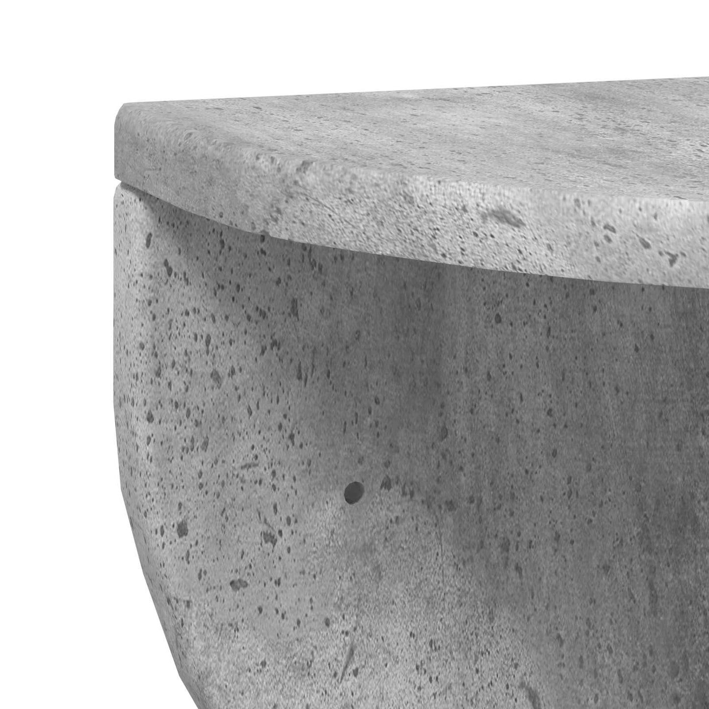 Wall Shelf Concrete Grey 48 x 24 x 24 cm Engineered Wood